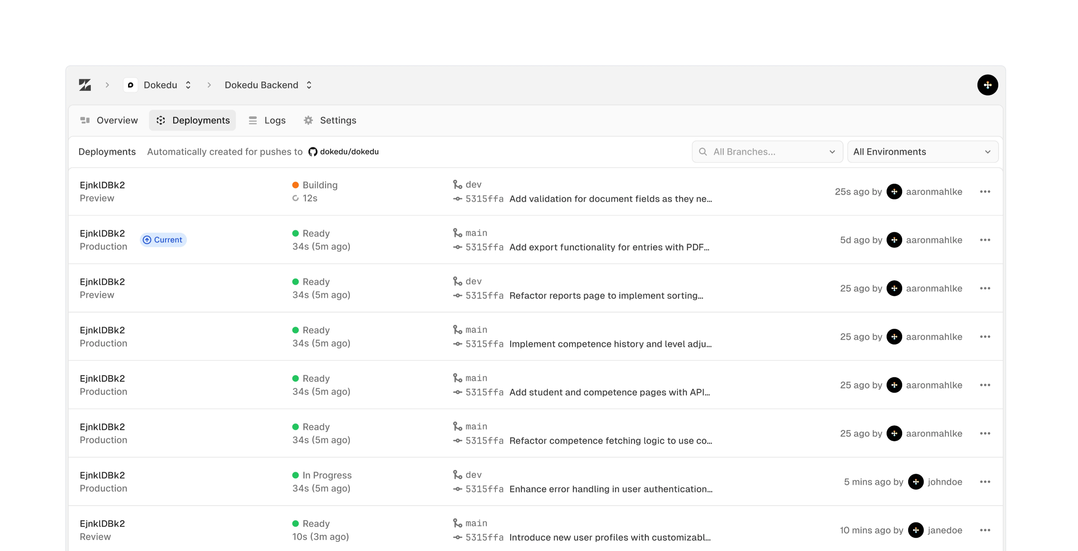 Product screenshot